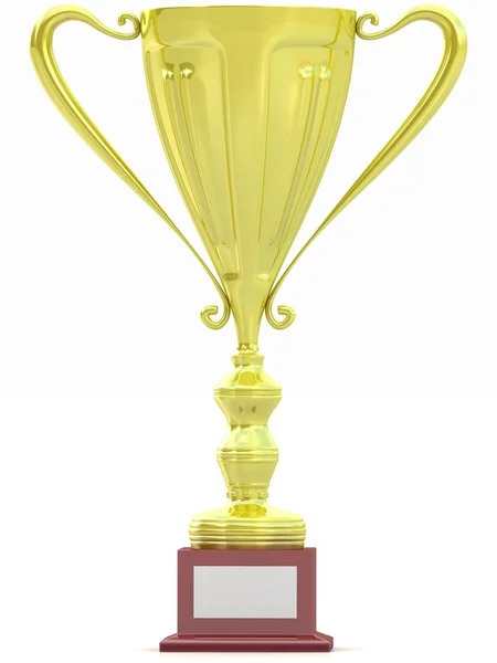 Arany Kupa-a győztes — Stock Fotó