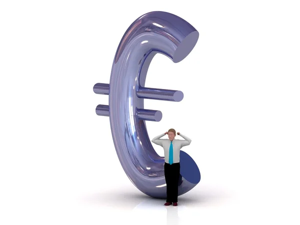 Euro forte — Foto Stock