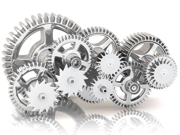 Gears. Work concept. — Stock Photo, Image