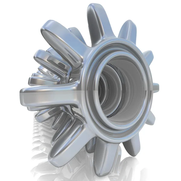 3D gears rad — Stockfoto