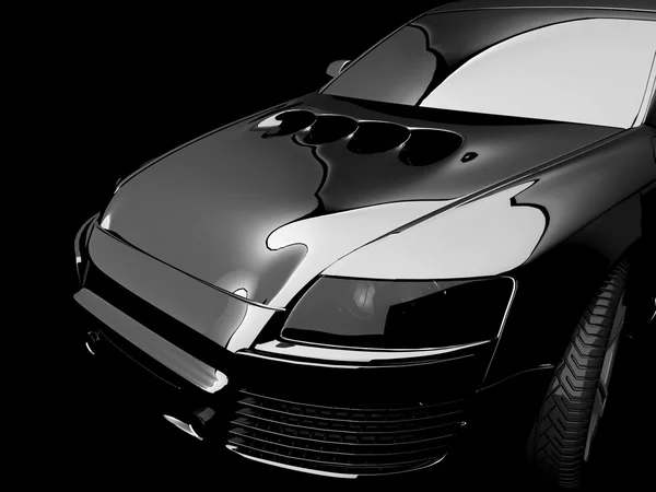 Mi propio diseño de coche 3D — Foto de Stock