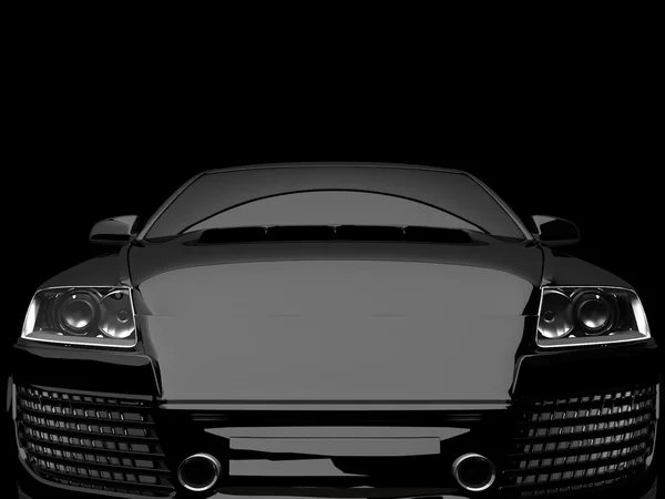 Meu próprio design de carro 3D — Fotografia de Stock