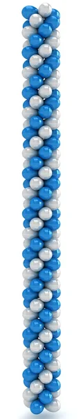 3d wedding stick from balloons — Stock Photo, Image