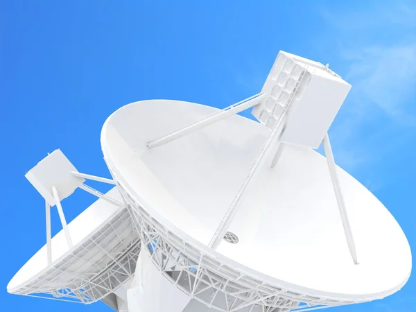 3D satellit antena — Stockfoto