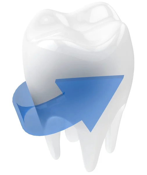 3D fogak védelmi koncepció. — Stock Fotó