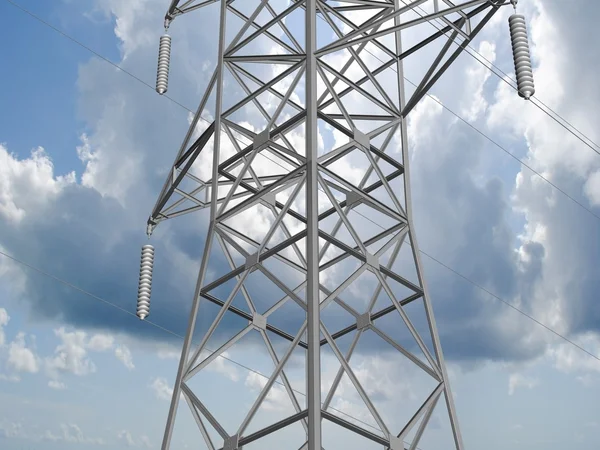 Elektřina věž. — Stock fotografie
