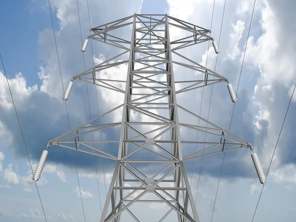 Elektriciteit toren. — Stockfoto