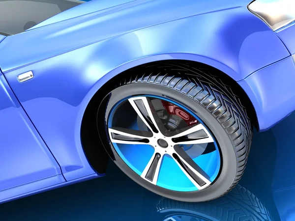 Sport Car Wheel — Stock Photo, Image