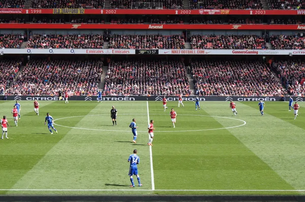 Arsenal V Chelsea Stockafbeelding
