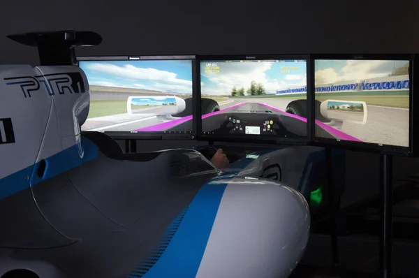 Zuivere tech racing leuk — Stockfoto