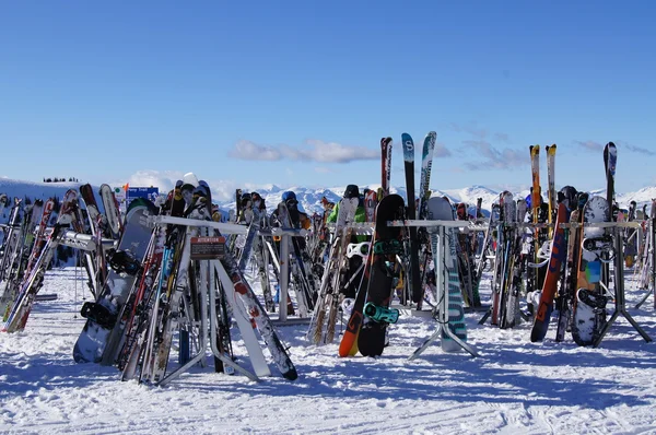 ウィスラーのスキー リゾート — ストック写真