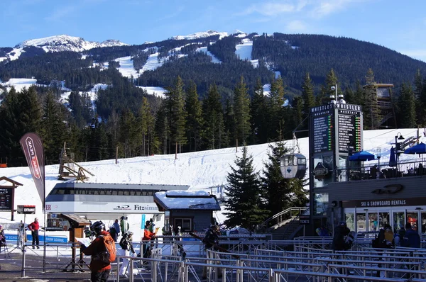 Whistler estación de esquí — Foto de Stock
