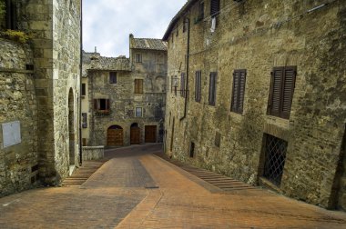 San gimignano, İtalya