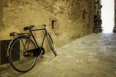 Bisiklet bir İtalyan Köyü