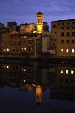 eski kule, Floransa, İtalya