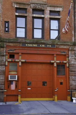 Fire station, New York