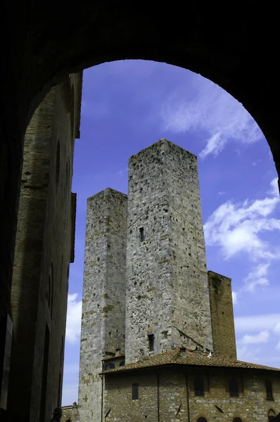 Towers of San Gimignano — Stock Photo, Image