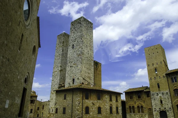 San Gimignano的塔 — 图库照片