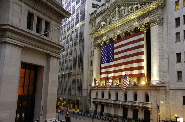 Nekünk Stock Exchange New Yorkban — Stock Fotó