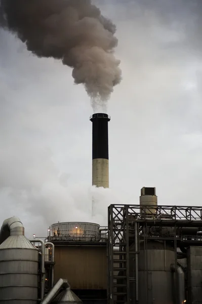 Industrial smokestack — Stock Photo, Image