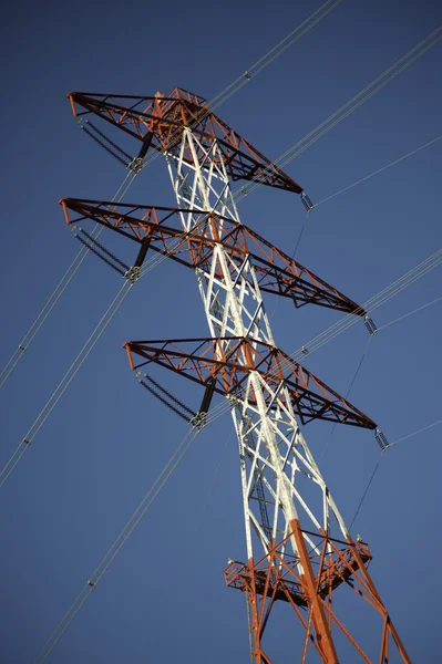 Energy transmission towers — Stock Photo, Image