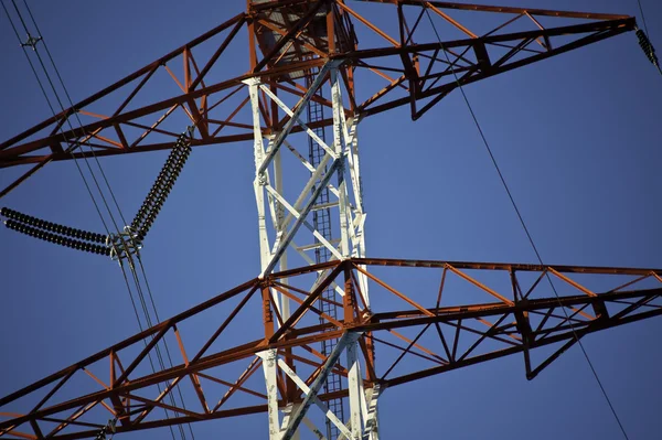 Energy transmission towers — Stock Photo, Image