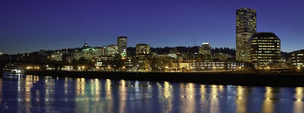 Portland, oregon w zmierzchu — Zdjęcie stockowe