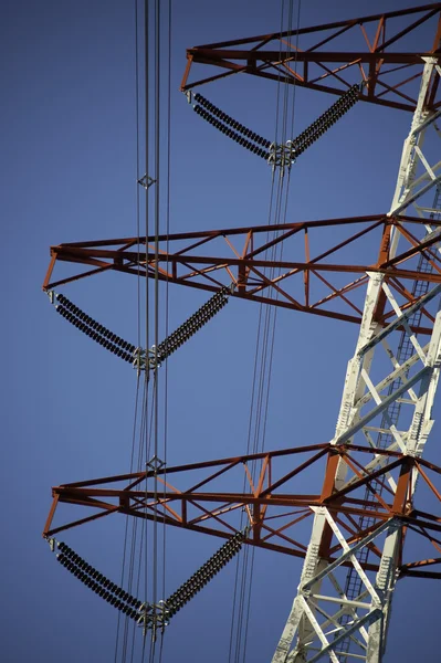 Transmission towers — Stock Photo, Image