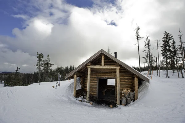 Cabane à neige — Photo