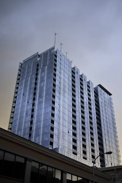 stock image Modern glass building