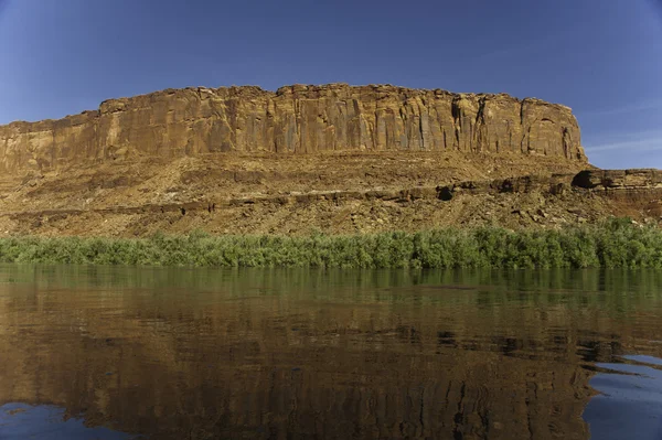 stock image Green River sunrise