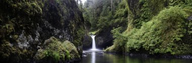 Punchbowl falls, Columbia River Gorge clipart