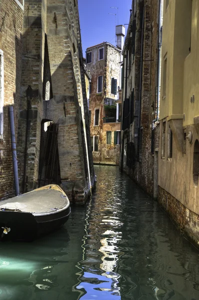 Canal, Venetië Italië — Stockfoto