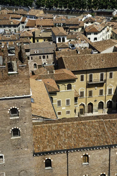 Dächer, Verona, Italien — Stockfoto