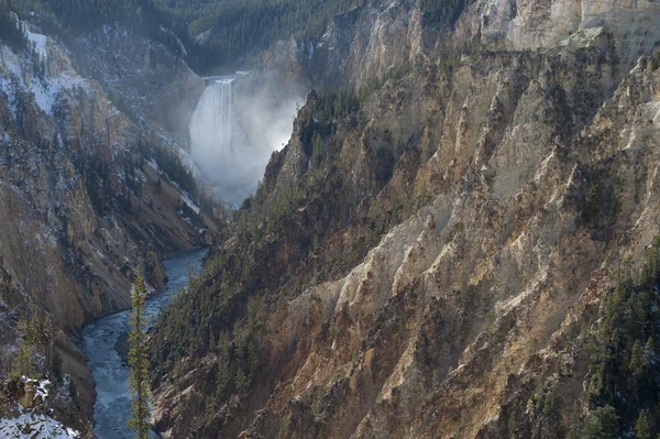 イエローストーンの滝 — ストック写真