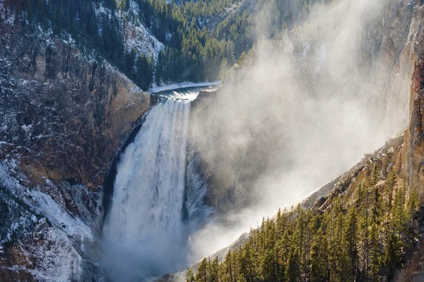Yellowstone spada — Zdjęcie stockowe