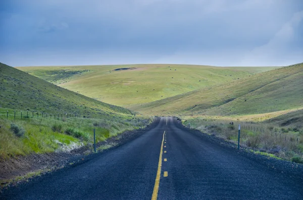 Paved rural road — Stock Photo, Image