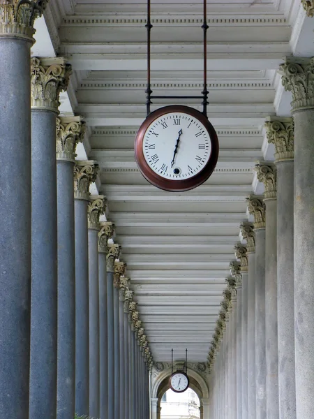 Keeping Time in Karlovy Vary, Czech Republic — Stock Photo, Image