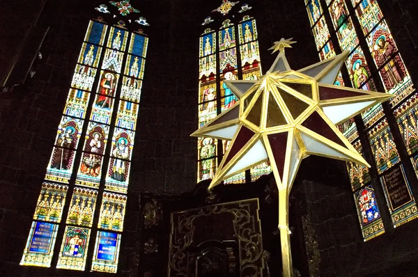 stock image Inside St. Vitus Church