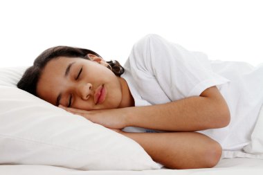 Girl Sleeping clipart