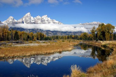 Grand tetons mountian aralığı