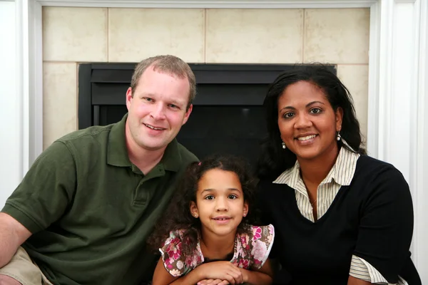 Interracial Family — Stock Photo, Image