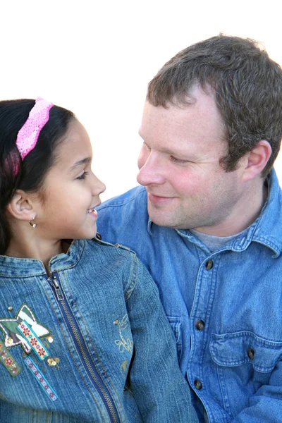 Padre e hija —  Fotos de Stock