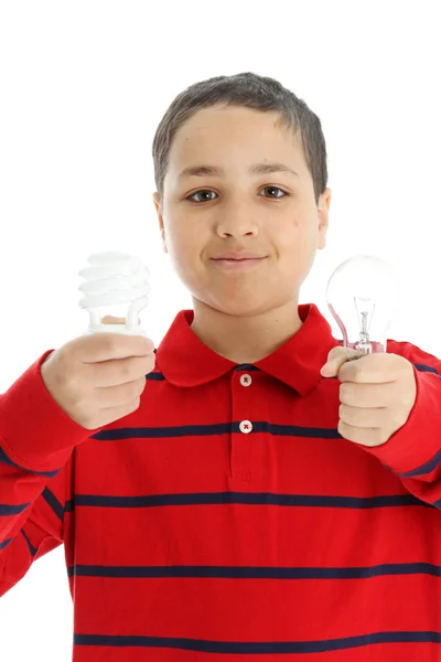 Stock image Child On White Background