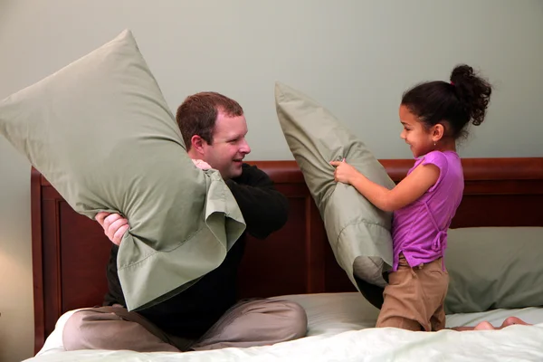 Pillow Fight — Stock Photo, Image