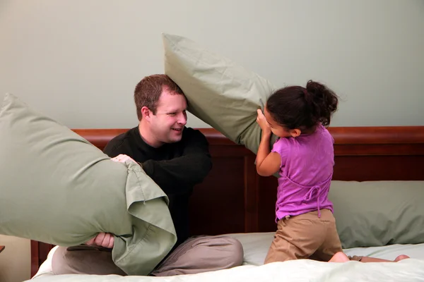 Pillow Fight — Stock Photo, Image