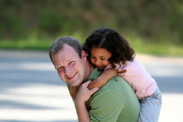 Padre e figlia — Foto Stock
