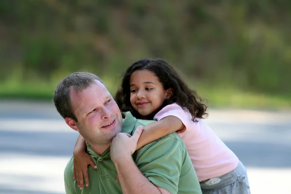 Ojciec i córka — Zdjęcie stockowe