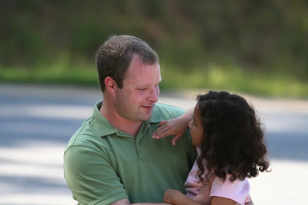 Far och dotter — Stockfoto