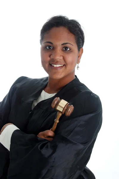 Kvinna domare — Stockfoto